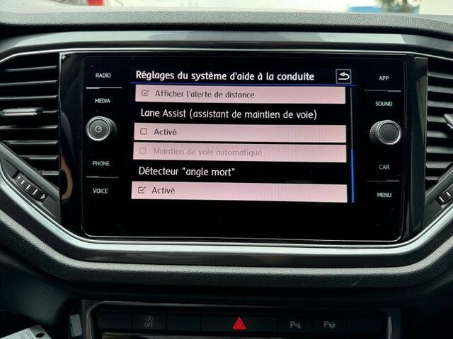 Volkswagen T-ROC CarplayCaméraAPS Av/ArClim auto