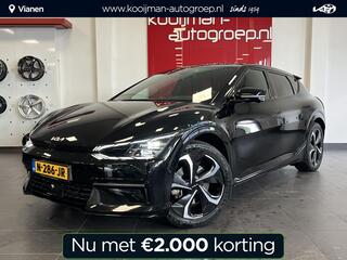 KIA EV6 GT-Line AWD 77.4 kWh + Trekhaak, BTW auto, 1e eigenaar, 1500KG trekgwicht!