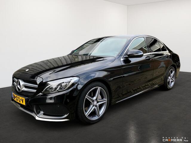 Mercedes-Benz C-Klasse 200 Prestige AMG Aut leder Navi Cruise Clima