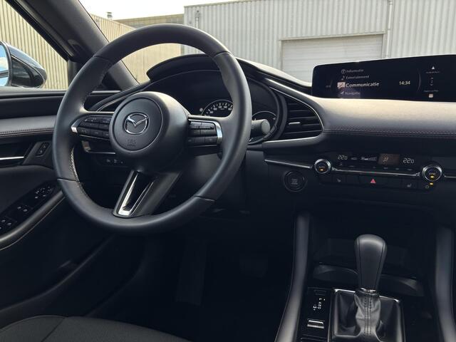 Mazda 3 2.5 e-SkyActiv-G M Hybrid 140 Homura | Navigatie systeem | Lichtmetalen velgen | Achteruitrijcamera | Adaptieve Cruise Contro | Draadloze Applecarpl