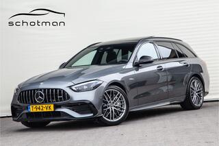 MERCEDES-BENZ C-KLASSE Estate AMG 43 4MATIC Burmester, Distronic, Nappa Leder, Pano, Achterasbesturing, 408pk
