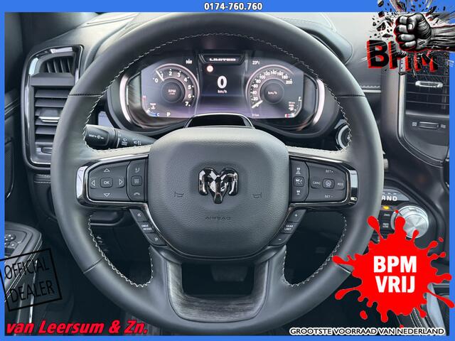 Dodge 1500 RAM Limited Night 540 PK | RAMbox | Elektrisch bediendebare achterklep