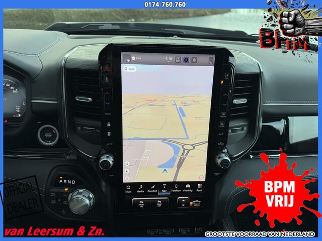 Dodge 1500 RAM Limited Night 540 PK | RAMbox | Elektrisch bediendebare achterklep