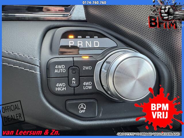 Dodge 1500 RAM Limited Night 540 PK | RAMbox | Elektrisch bediendebare achterklep