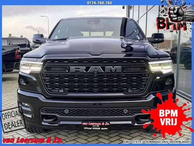 Dodge 1500 RAM Limited Night 540 PK | RAMbox | Elektrisch bediendebare achterklep