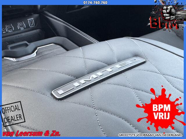 Dodge 1500 RAM Limited Night 540 PK | RAMbox | Elektrisch bediendebare achterklep