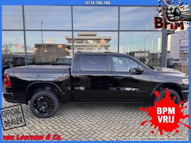 Dodge 1500 RAM Limited Night 540 PK | RAMbox | Elektrisch bediendebare achterklep