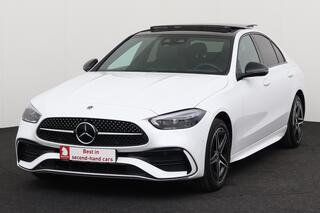 MERCEDES-BENZ C-KLASSE 300 e IA AMG-LINE  e IA AMG-LINE + GPS + CAMERA + PDC + LEDER/ALCANTARA + PANO DAK + ALU