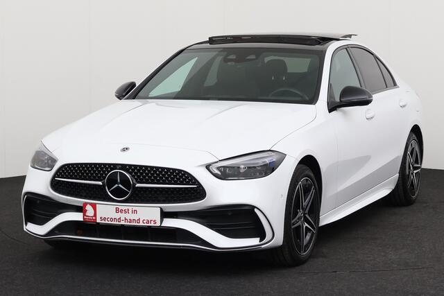 Mercedes-Benz C-Klasse 300 e IA AMG-LINE  e IA AMG-LINE + GPS + CAMERA + PDC + LEDER/ALCANTARA + PANO DAK + ALU