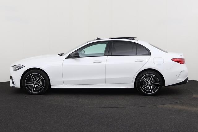 Mercedes-Benz C-Klasse 300 e IA AMG-LINE  e IA AMG-LINE + GPS + CAMERA + PDC + LEDER/ALCANTARA + PANO DAK + ALU