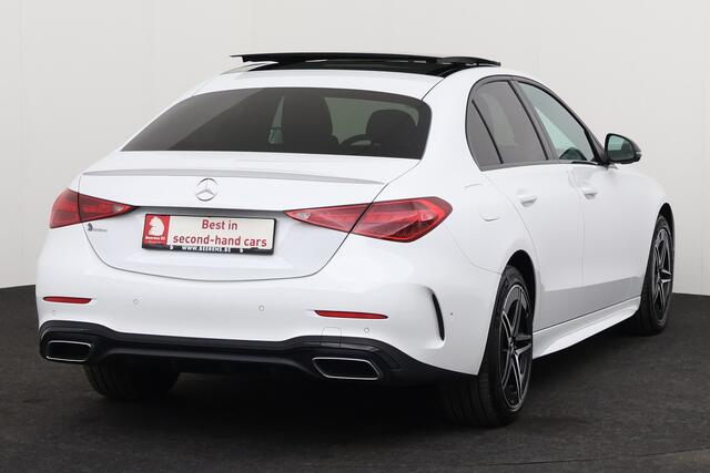 Mercedes-Benz C-Klasse 300 e IA AMG-LINE  e IA AMG-LINE + GPS + CAMERA + PDC + LEDER/ALCANTARA + PANO DAK + ALU