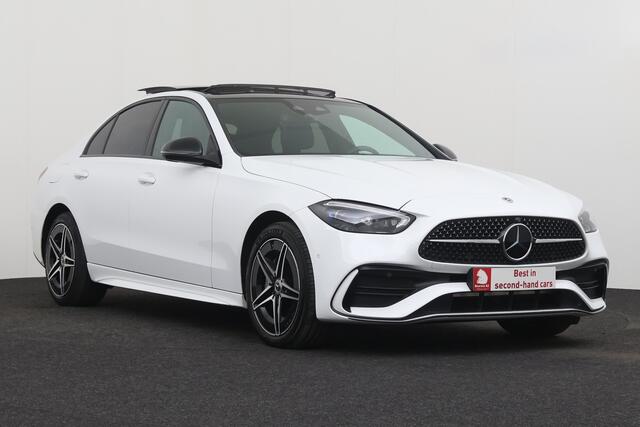 Mercedes-Benz C-Klasse 300 e IA AMG-LINE  e IA AMG-LINE + GPS + CAMERA + PDC + LEDER/ALCANTARA + PANO DAK + ALU