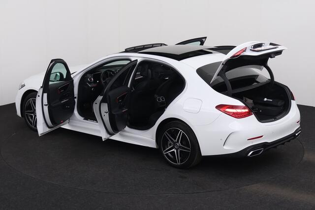 Mercedes-Benz C-Klasse 300 e IA AMG-LINE  e IA AMG-LINE + GPS + CAMERA + PDC + LEDER/ALCANTARA + PANO DAK + ALU