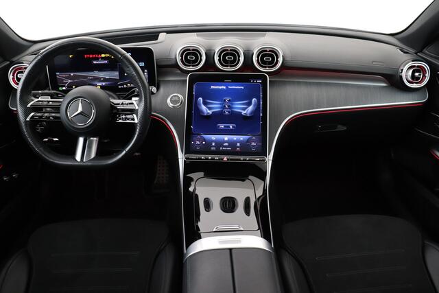 Mercedes-Benz C-Klasse 300 e IA AMG-LINE  e IA AMG-LINE + GPS + CAMERA + PDC + LEDER/ALCANTARA + PANO DAK + ALU