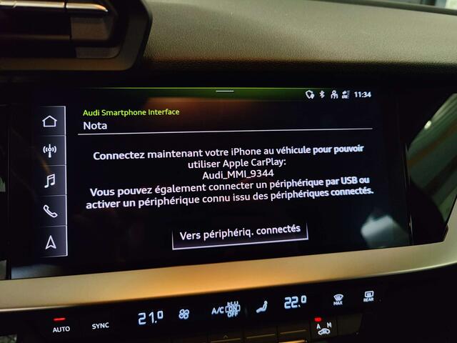 Audi A3 SPORTBACK 30 TFSI - GPS - LED - CAPTEURS - REG.VIT