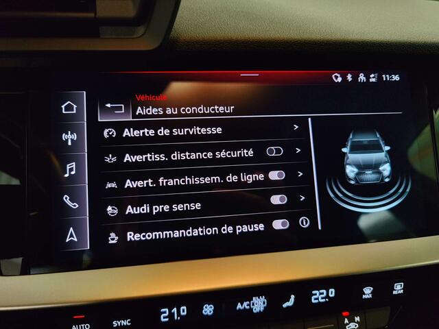 Audi A3 SPORTBACK 30 TFSI - GPS - LED - CAPTEURS - REG.VIT