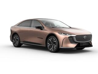 Mazda 6 MAZDA 6e 5HB EV 66.8 kWh 258 hp Takumi metaalkleur Melting Copper met warm beige interieur