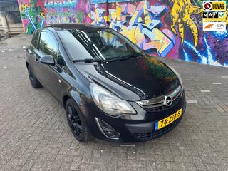 OPEL CORSA 1.2 EcoFlex Color Edition LPG vanaf fabriek !! vol optie's o.a vol leer airco navigatie panoramadak bj 2012