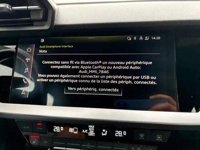 Audi A3 SPORTBACK 30TFSITVA1erMAINVIRTUAL COCKPITNAVI