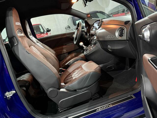 Abarth 595 Turismo 1.4 T-Jet Podium Blue 1e Main Etat Neuf Full Hist.