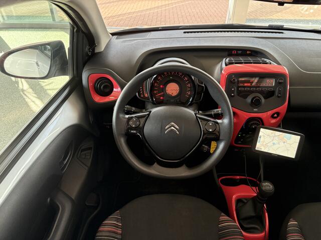 Citroen C1 1.2 Airscape 82PK Shine 5-drs. VOUWDAK/AIRCO/MEDIA/LIMITER/15INCH
