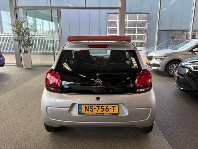 Citroen C1 1.2 Airscape 82PK Shine 5-drs. VOUWDAK/AIRCO/MEDIA/LIMITER/15INCH