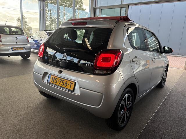 Citroen C1 1.2 Airscape 82PK Shine 5-drs. VOUWDAK/AIRCO/MEDIA/LIMITER/15INCH