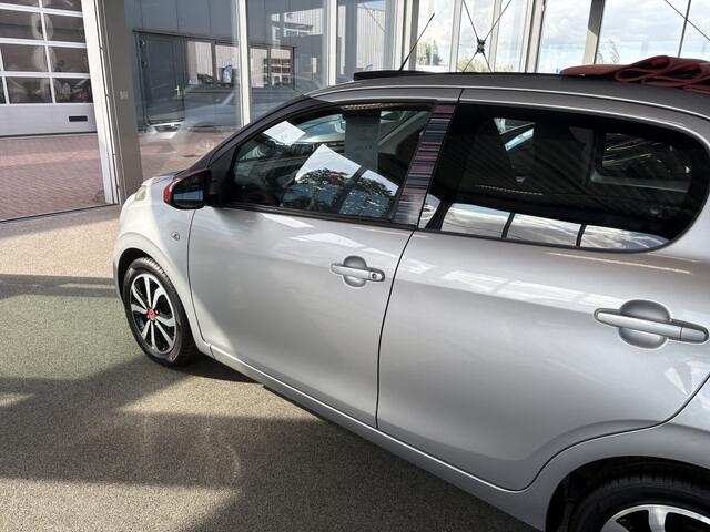 Citroen C1 1.2 Airscape 82PK Shine 5-drs. VOUWDAK/AIRCO/MEDIA/LIMITER/15INCH