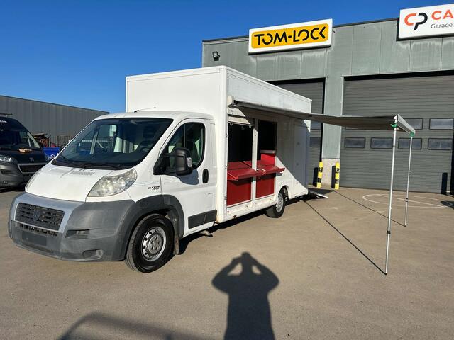 Fiat Ducato 2.3 JTD Multijet MARKTWAGEN MET LUIFEL ZIE FOTO