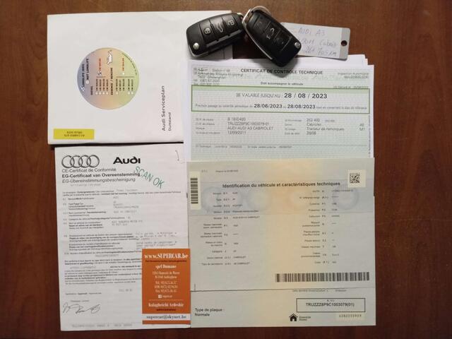 Audi A3 1.6 TDi Cabriolet A/C ST/STP Cuir 155¤ x42