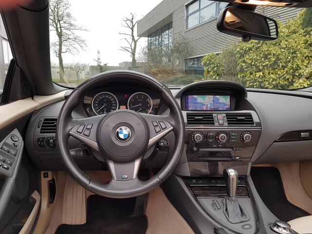 BMW 6-Serie Cabrio 645Ci Cabrio Aut Navi Leder Afs 19Vlg