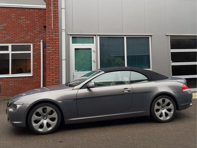 BMW 6-Serie Cabrio 645Ci Cabrio Aut Navi Leder Afs 19Vlg