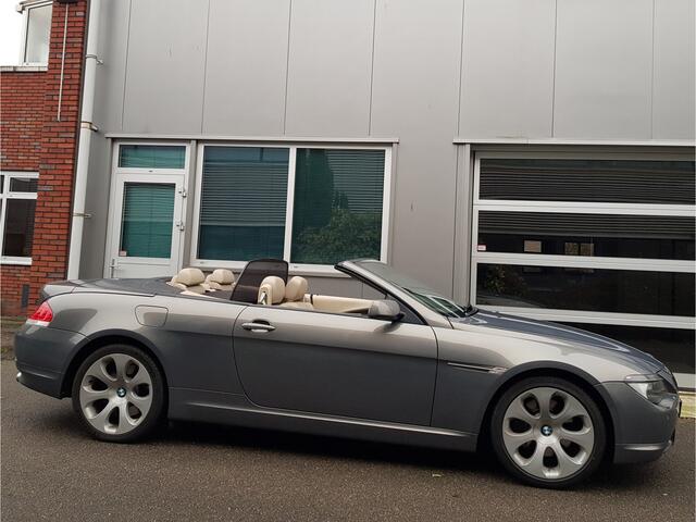 BMW 6-Serie Cabrio 645Ci Cabrio Aut Navi Leder Afs 19Vlg