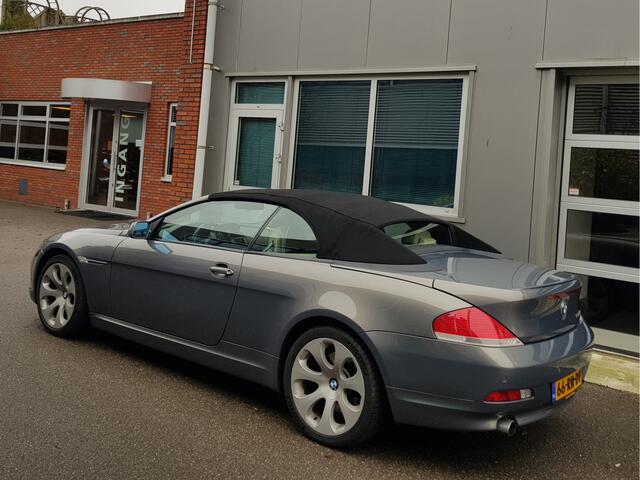 BMW 6-Serie Cabrio 645Ci Cabrio Aut Navi Leder Afs 19Vlg
