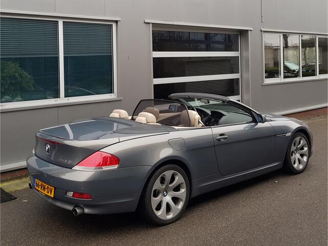 BMW 6-Serie Cabrio 645Ci Cabrio Aut Navi Leder Afs 19Vlg