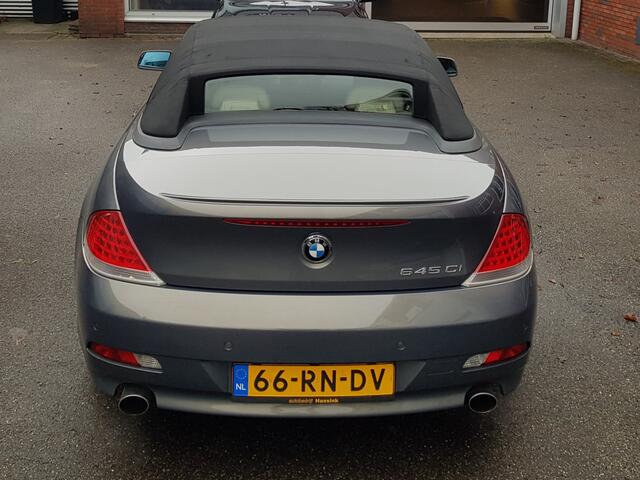 BMW 6-Serie Cabrio 645Ci Cabrio Aut Navi Leder Afs 19Vlg
