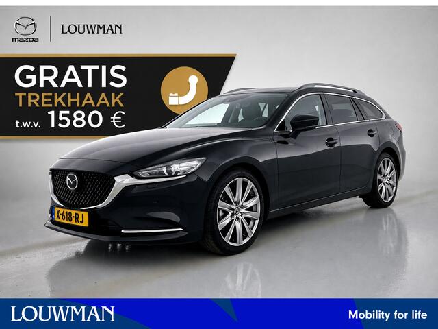 Mazda 6 Sportbreak 2.0 SkyActiv-G 165 Exclusive-Line GRATIS TREKHAAK | BOSE | Stoelverwarming/-verkoeling | Stoelgeheugen | Leder | 360 camera |