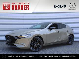 MAZDA 3 2.0 e-SkyActiv-X M Hybrid 186 Homura | Stoelverwarming | Camera | Dodehoek detectie | HUD | 18