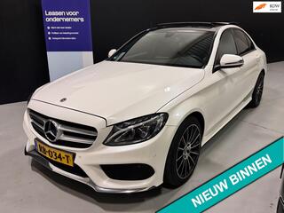 MERCEDES-BENZ C-KLASSE 180 AMG PANORAMA KEYLESS CAMERA ! Inruil mogelijk