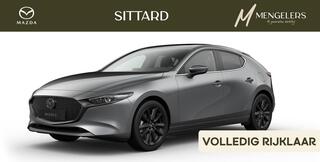MAZDA 3 2.0 e-SkyActiv-X M Hybrid 186 Takumi | Schuif-/Kanteldak | 360 Camera | Elektr. Stoelen | Leder | Bose | HUD