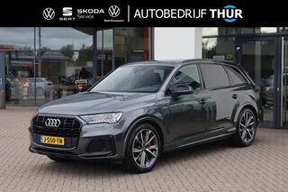 AUDI Q7 55 TFSI e quattro Pro Line S 380PK / 280kW Hybride, Lederen bekleding, 21