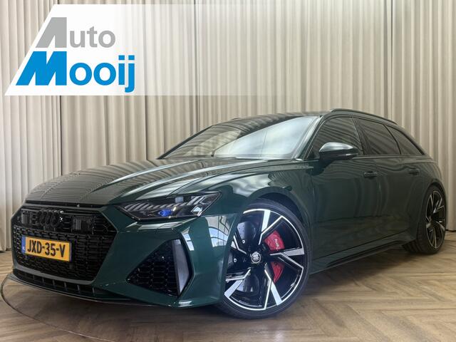 Audi RS6 ///Sport C8 / Carbon / Ceramic / Goodwood Green / B&O / 22 Audi Sport / HUD / Pano / Stoelventilatie / Soft Close / MATRIX