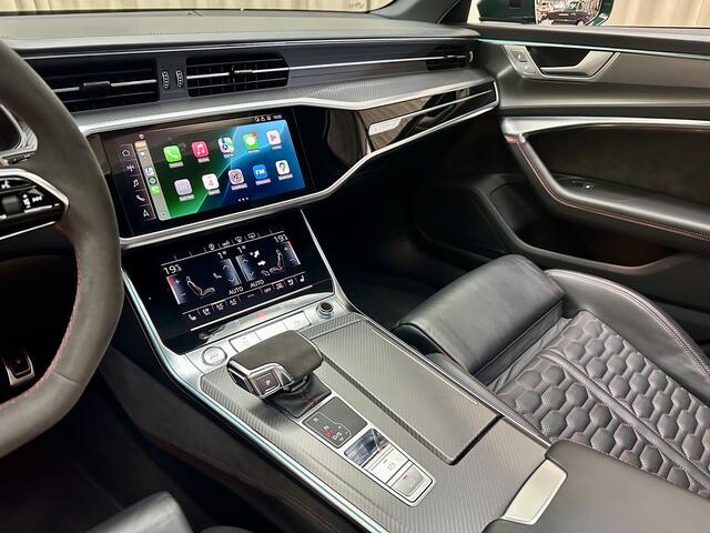 Audi RS6 ///Sport C8 / Carbon / Ceramic / Goodwood Green / B&O / 22 Audi Sport / HUD / Pano / Stoelventilatie / Soft Close / MATRIX