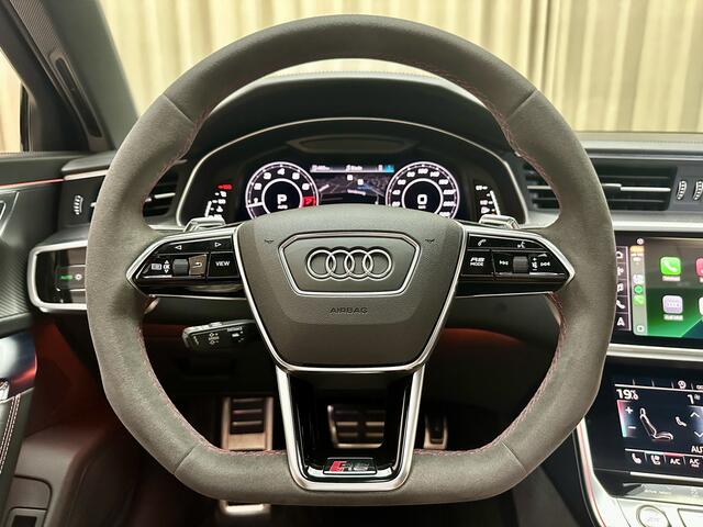Audi RS6 ///Sport C8 / Carbon / Ceramic / Goodwood Green / B&O / 22 Audi Sport / HUD / Pano / Stoelventilatie / Soft Close / MATRIX