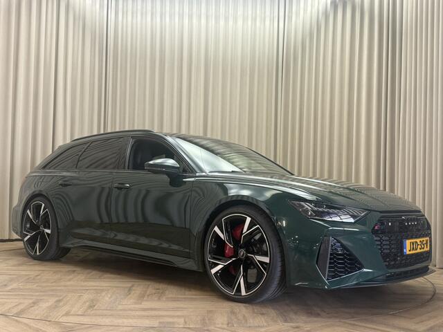 Audi RS6 ///Sport C8 / Carbon / Ceramic / Goodwood Green / B&O / 22 Audi Sport / HUD / Pano / Stoelventilatie / Soft Close / MATRIX