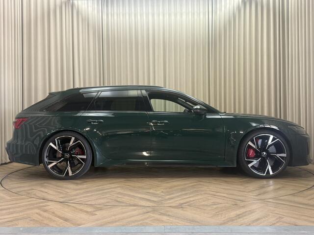 Audi RS6 ///Sport C8 / Carbon / Ceramic / Goodwood Green / B&O / 22 Audi Sport / HUD / Pano / Stoelventilatie / Soft Close / MATRIX