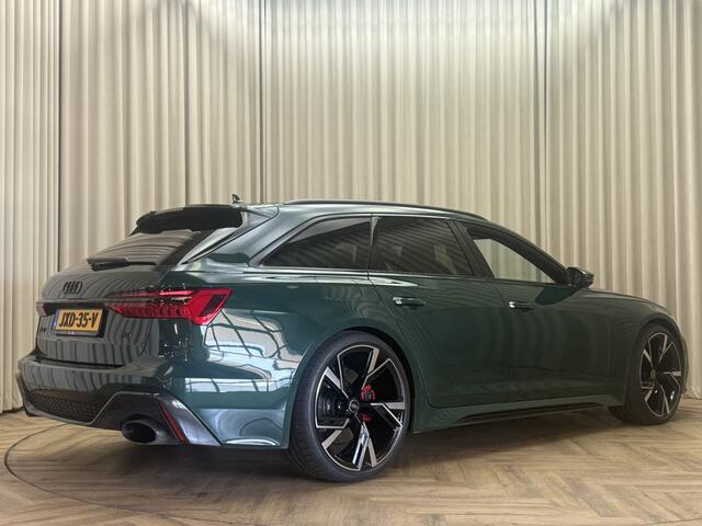 Audi RS6 ///Sport C8 / Carbon / Ceramic / Goodwood Green / B&O / 22 Audi Sport / HUD / Pano / Stoelventilatie / Soft Close / MATRIX