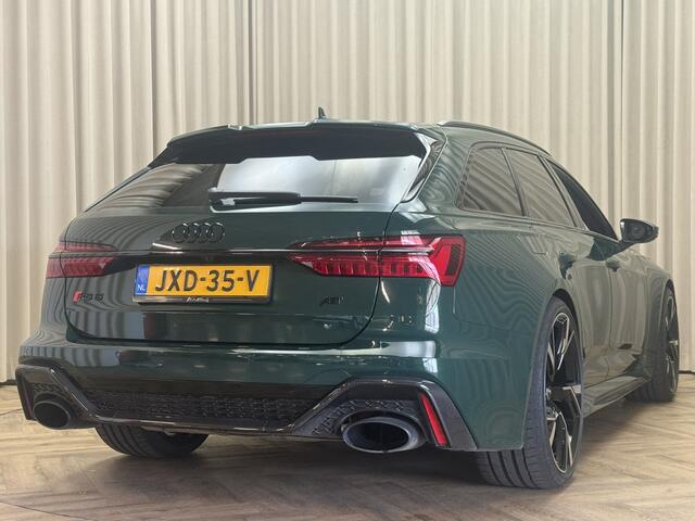 Audi RS6 ///Sport C8 / Carbon / Ceramic / Goodwood Green / B&O / 22 Audi Sport / HUD / Pano / Stoelventilatie / Soft Close / MATRIX