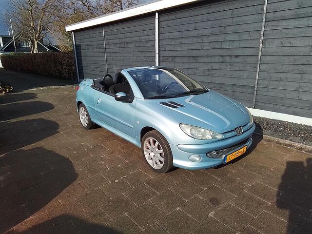 Peugeot 206 CC 2.0-16V AIRCO ECC LMV LEERBEKLEDING ZEER LUX,s