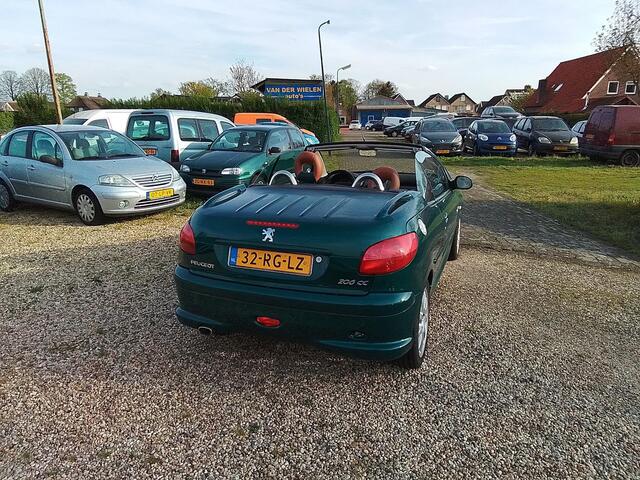 Peugeot 206 CC 2.0-16V AIRCO ECC LMV LEERBEKLEDING ZEER LUX,s